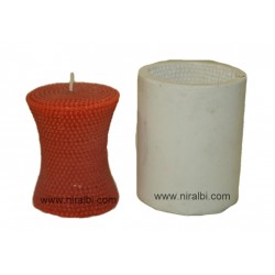 Designer Small Dottted Candle Mould