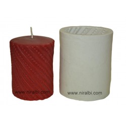 Silicone Pillar Design Candle Mould